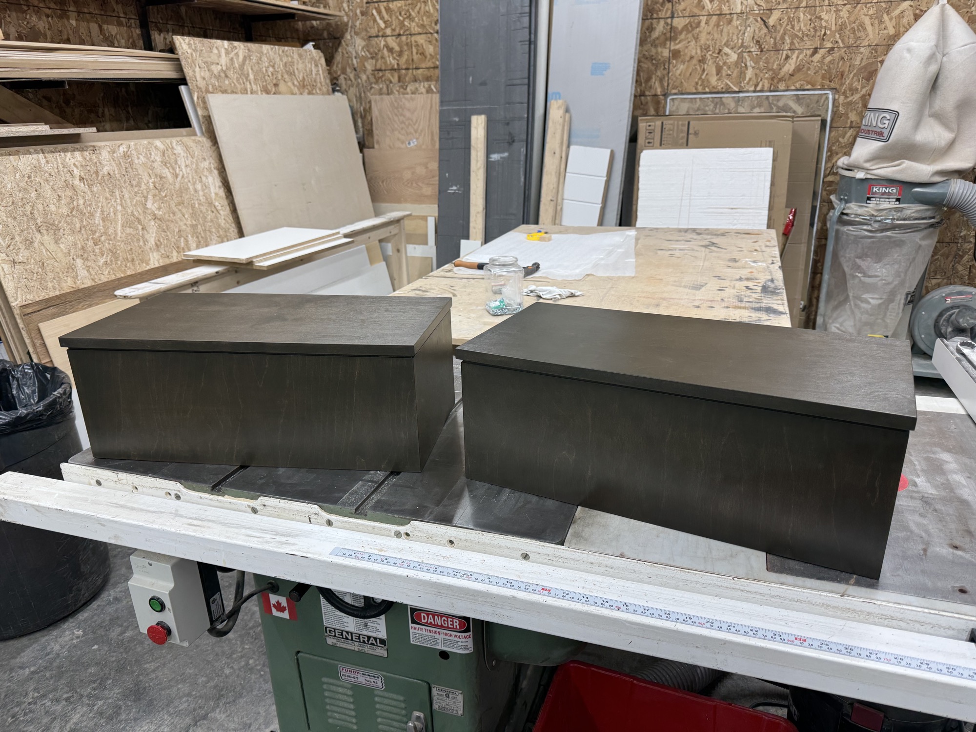 Elegant modern night stands.