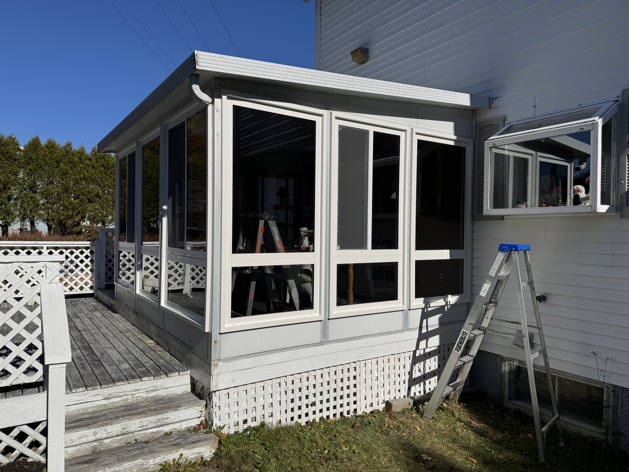 Sunroom windows replacement - After